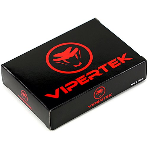 Vipertek Heavy Duty Hinged Double Lock Steel Police Edition Professional Grade Handcuffs (Black)
