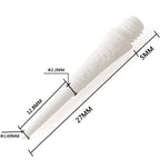 Cuesoul Soft Tip Darts Points 2Ba Thread White,Pack Of 100 Pcs