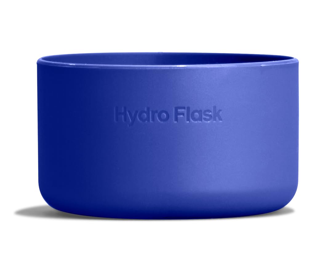 Hydro Flask Micro Bottle Boot - Bottom Protector Sleeve - Silicone Mini Water Bottle Accessory Capri Blue