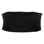 Chin Strap Covers Black/White Osfa
