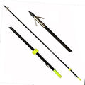 Safari Choice Three 35'' Bowfishing Arrows With Broadheads, Black
