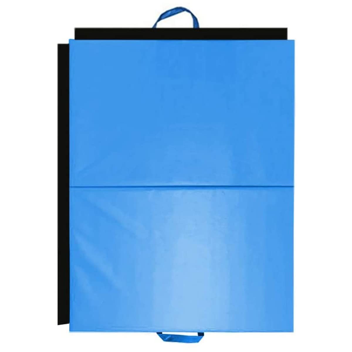 6 L X 4 W Folding Gym Mat - 2'' Thick Cushion - Tri-Fold Reversible Blue/Red - For Gymnastics, Exercise, Tumbling And Inflatable