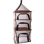 Desy & Feeci Camping Dry Net-4 Layer Outdoor Hanging Foldable Drying Rack, Camping Organizer Mesh Dryer Storage For Home Picnic 