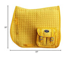Challenger Horse Quilted English Contoured All-Purpose Saddle Pad 72129