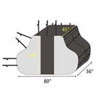 Formosa Covers Bike Cover For Car, Truck, Rv, Suv Transport On Rack - Protection While You Roadtrip Or Perfect For Home Storage,
