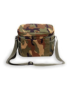 Everest Cooler/Lunch Pattern Bag, Woodland Camo, One Size,Cb6P-Camo