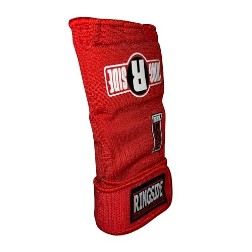 Ringside Quick Wrap Gel Shock Mma Boxing Hand Wraps, Large/Xlarge, Black