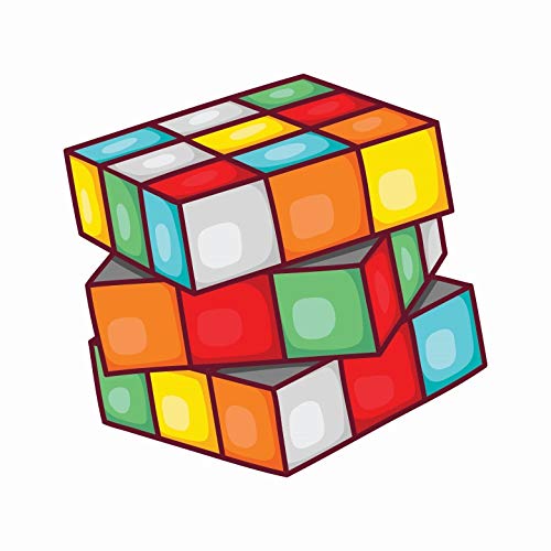 Bhai Please Rubiks Cube Wooden Fridge Magnet