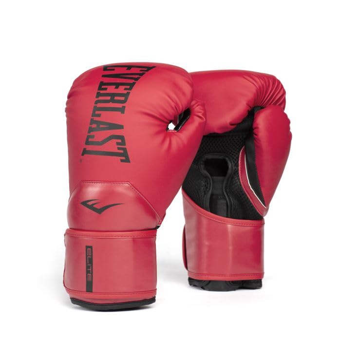 Everlast Guanti Da Allenamento Unisex Pro Styling Elite Rosso Fiamma 12Oz