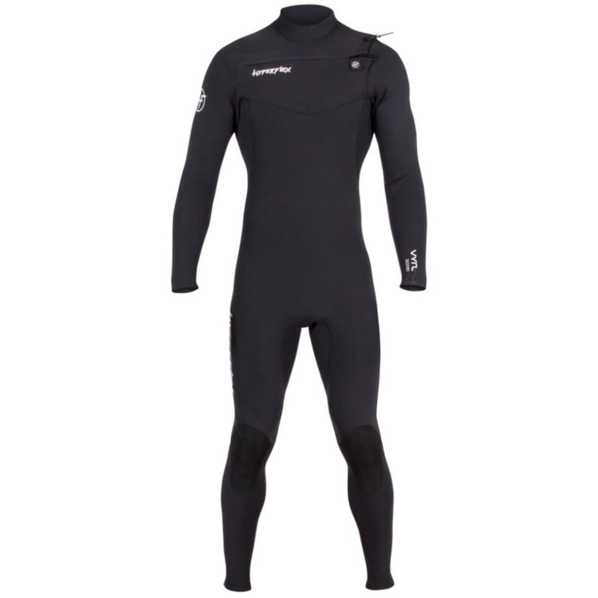 Hyperflex Mens VYRL 3/2mm Front Zip Fullsuit Black - S