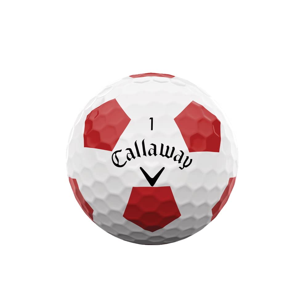 Callaway Golf 2022 Chrome Soft Golf Balls, Whitered Truvis