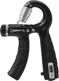 Evovibe Fitness Adjustable Hand Gripper With Mechanical Counter 1060Kg Grip Strengthener For Forearm Wrist Finger Exercise Heav