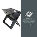 Nfl Los Angeles Chargers X-Grill Portable Grill - Camping Grill - Small Charcoal Grill For Tailgating