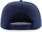 47 Los Angeles Dodgers Hat Mens Womens Adjustable Baseball Cap, Structured Fit, Navy Blue/White, One Size