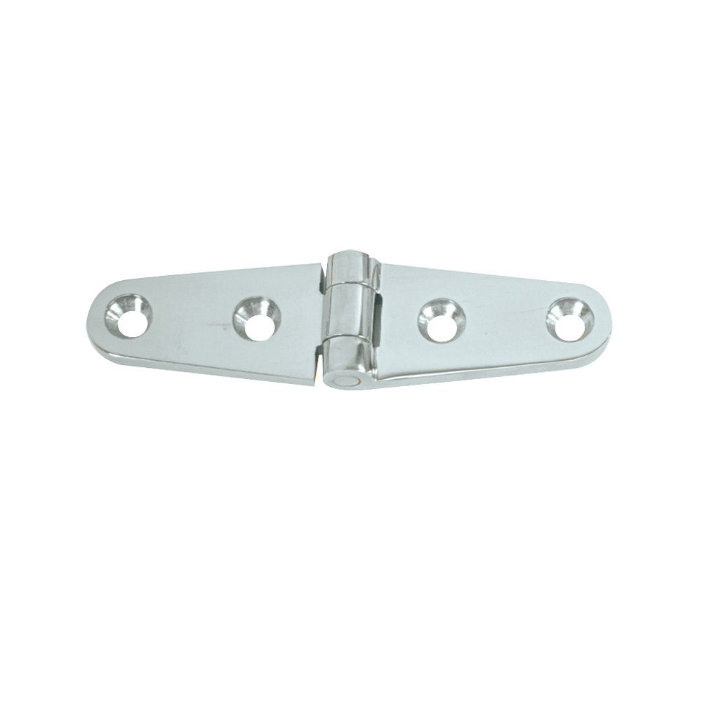 Whitecap 3428Bp Angled Nylon Deck Hinge - Black, Pair
