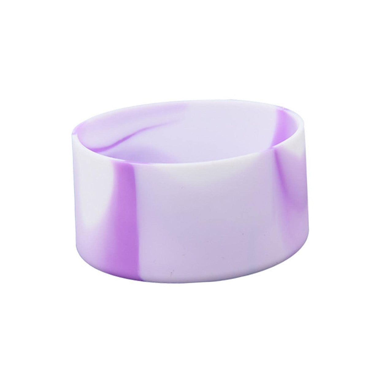 Atorse Water Bottle Bottom Sleeve Accessories Bumper Sleeve Cover Water Bottle Boot Violet White