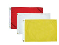 Taylor Made Products 32184 Solid Color Flag, Nylon, 12 Inch X 18 Inch, White Dinner Flag