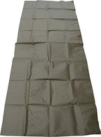 Groundsheet, Underlay Tarpaulin, German Bundeswehr Army Issue, Olive, Military Waterproof Camping Tarp Pad Approx Size: 90''X40'