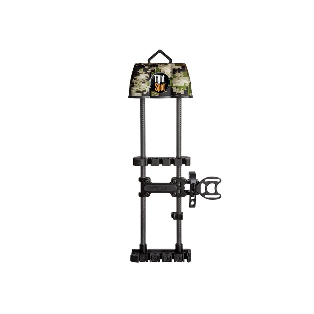 Tightspot Quiver Hunting Shooting Archery Lightweight Compact Rise 5 Arrow Quiver, Optifade Sub Alpine, Left Hand