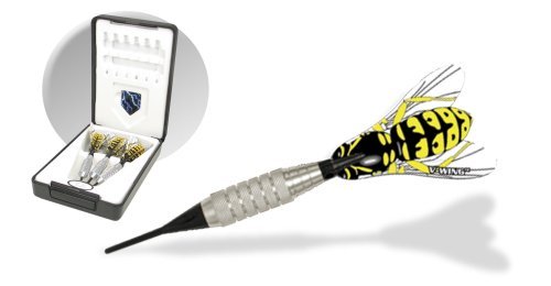 Dart World 26518 Hornet Brass Soft Tip Dart (18-Gram), Multi Colored, Precision Balanced, Accurate, And Durable - Perfect For Pr