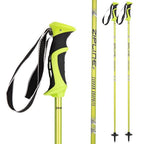 Ski Poles Graphite Carbon Composite - Zipline Lollipop U.S. Ski Team Official Supplier (Lemon, 44'' In./112 Cm)