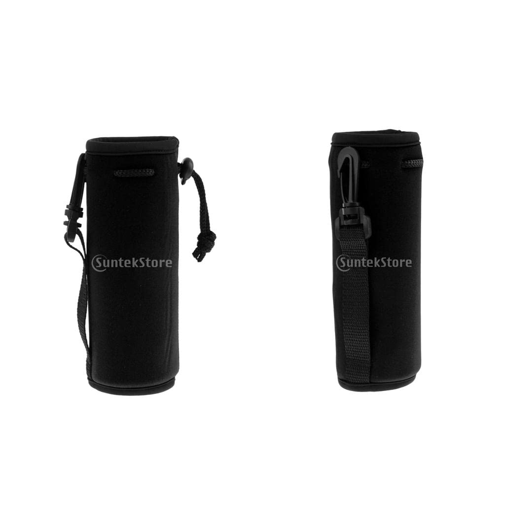 Calandis 2Pcs Neoprene Insulated Sport Water Bottle Cover Pouch Sleeve Bag Black | Other & Hiking | & Hiking | Outdoor Sports
