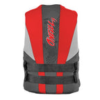 O'Neill Youth Reactor Uscg Life Vest, Coal/Red/Flint, 1Sz