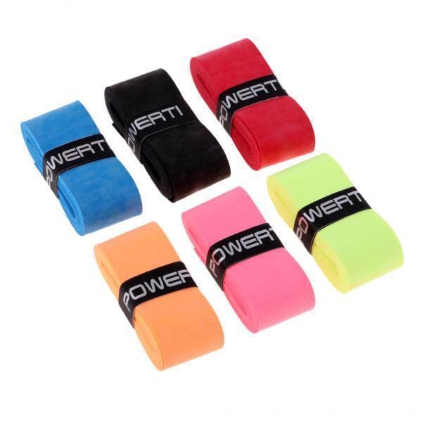 Trendynest 2X6 Pieces Tennis Badminton Squash Racket Grip Overgrip Tape Assorted