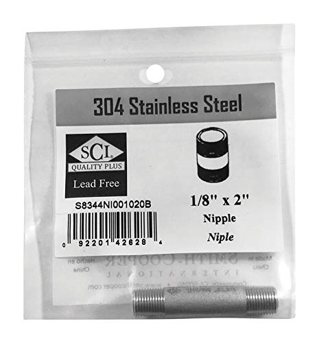 Nipple Ss 1/8''X2'' (Pack Of 1)