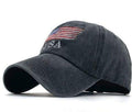 Handcuffs Usa Denim Unisex Baseball Caps Casual Sports Summer Outdoor Activities Cap For Men And Women (Black, Free Size)