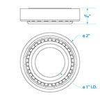 Seachoice Bearing Kit-1 Scp 53531