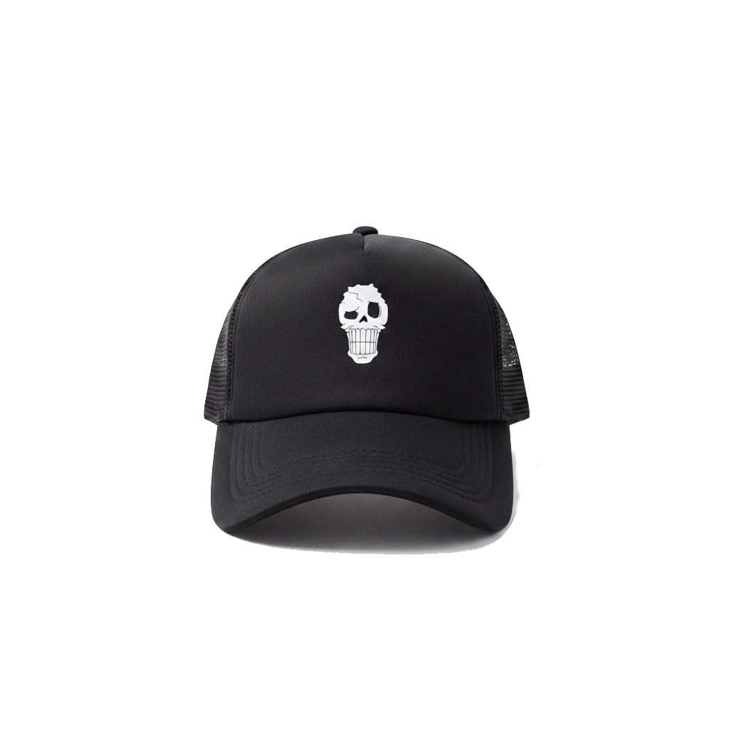 Faas MenS Baseball Cap With Adjustable Back Closure | Style Graphic Print Cap | Breathable Net Trucker Cap For Hot Weather 1Pc