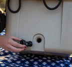 Bison Coolers Gray 75 Quart Cooler  Made In The Usa