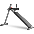 Xmark Adjustable Decline Ab Workout Bench, Ergonomic, For Sit-Ups, Crunches, Abdominal Muscles Exercise, 12-Position Xm-4416.1