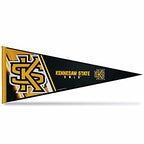 Rico Industries Ncaa Kennesaw State Owls Primary 12'' X 30'' Felt Wall D  Cor Pennant - Great For Home/Bed Room/Man Cave D  Cor