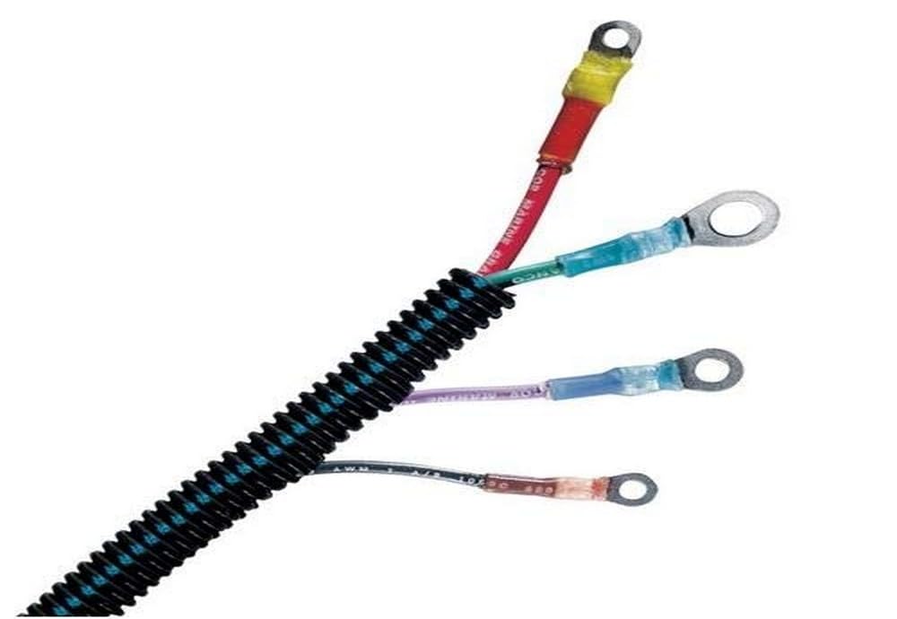 Ancor 453752 Marine Grade Electrical Self-Extinguishing Split Loom (3/4-Inch Diameter, Black, 10-Feet)