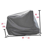 Recumbent Stationary Bike Cover, Upright Indoor Cycling Protective Cover Dustproof Waterproof Cover And Water-Resistant Stationa