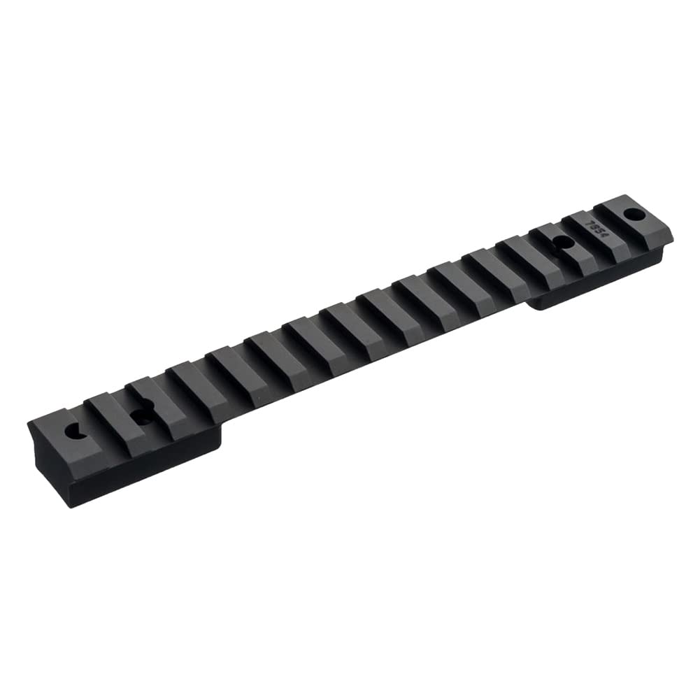 WARNE 7654M Weatherby Mark V Mag 9 Lug Mountain Tech Tactical Rail, Tapered 6-48 Screws, 7075/T6 Aluminum