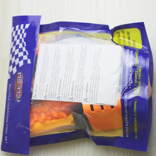 Qeeheng 10Pcs Bike Cleaning Kit, Bicycle Clean Brush Tool Including Chain Cleaner For Cycling,Bike Chain Cleaner Brush Suitable