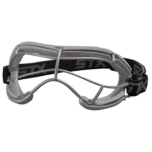 Stx Lacrosse 4Sight+ S Youth Goggle Silicone,Grey