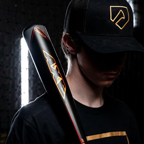 Axe Bat 2023 Strato (-10, 2-5/8'') Usa Baseball Bat, 1-Piece Alloy, Black/Grey/Copper (31'' / 21 Oz.)