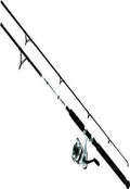 Daiwa Dwb50-B/F1002M D-Wave Saltwater Spinning Combo, 1 Bearing, 10' Length, 2Piece Rod, Medium Power, Fiberglass Blank Material