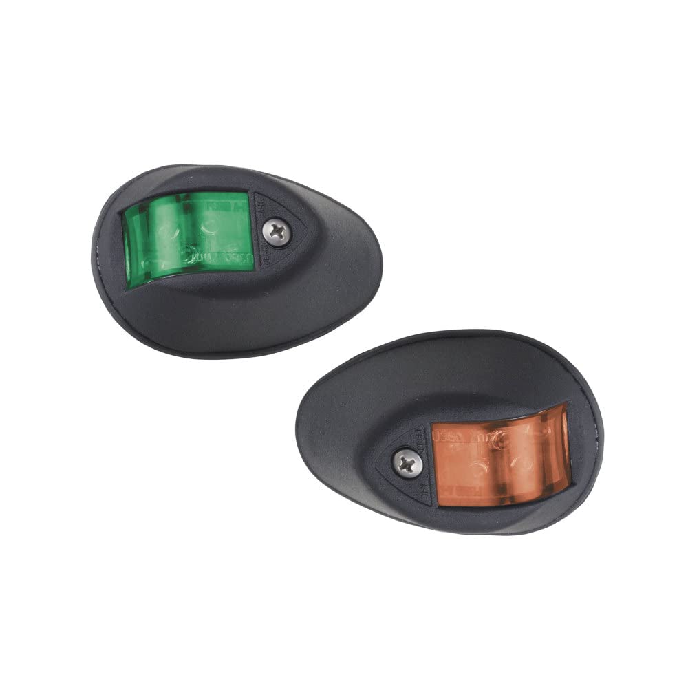 Perko 0602DP1BLK LED Side Lights with Black Polymer Base
