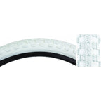 Sunlite Mx3 Bmx Tires, 12.5'' X 2.25'', White/White