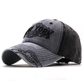 Handcuffs Mens & Womens Caps Baseball Cap Cotton Sports Sun Hat (Black) Free Size