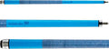 Viper By Gld Products Colours 58'' 2-Piece Billiard/Pool Cue, Barbados Blue, 18 Ounce,50-0952-18