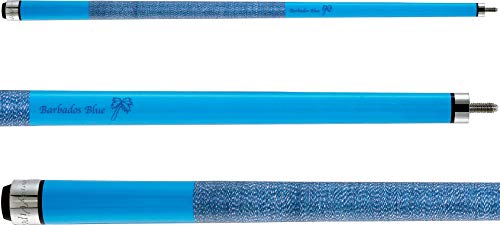 Viper By Gld Products Colours 58'' 2-Piece Billiard/Pool Cue, Barbados Blue, 18 Ounce,50-0952-18