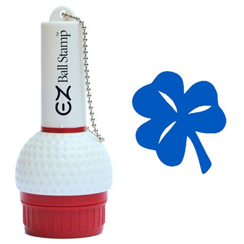 Promarking Ezballstamp Golf Ball Stamp - Blue Shamrock