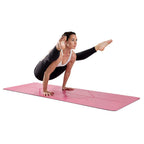 Liforme Travel Yoga Mat - Free Yoga Bag Included - Patented Alignment System, Warrior-Like Grip, Non-Slip, Eco-Friendly, Ultra-L