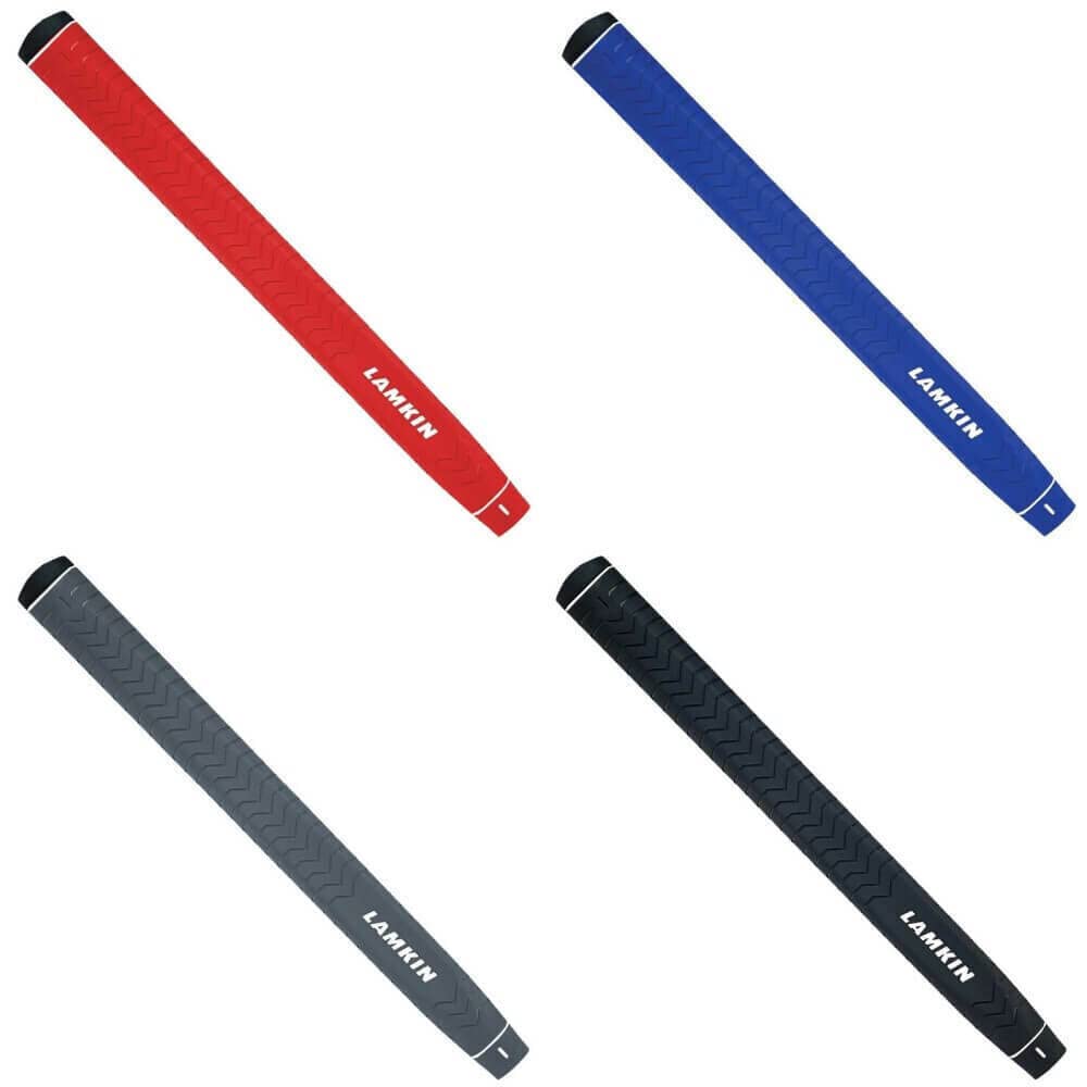 Lamkin Deep Etched Golf Grips, Putter Grips, With Lamkin Genesis Technology, Gray